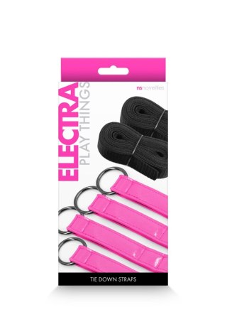 Electra Bed Restraint Straps Pink