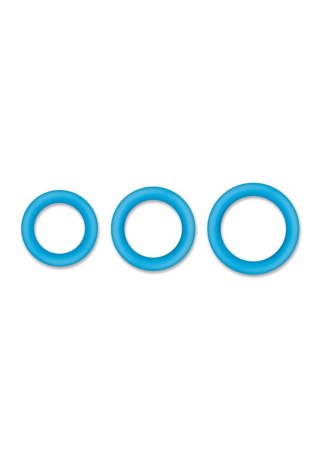 Halo 60mm Cockring Large Blue