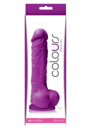 Pleasures 5 Inch Dildo Purple