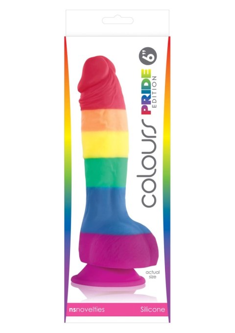 Pride Edition 6 Inch Dildo Multicolor