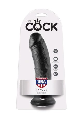 Cock 8 Inch Black