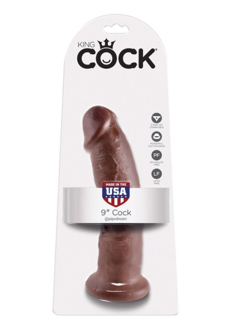 Cock 9 Inch Brown skin tone