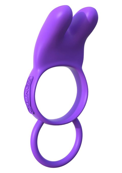 Pierścień-TWIN TEAZER RABBIT RING PURPLE