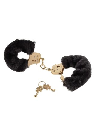 Deluxe Furry Cuffs Gold