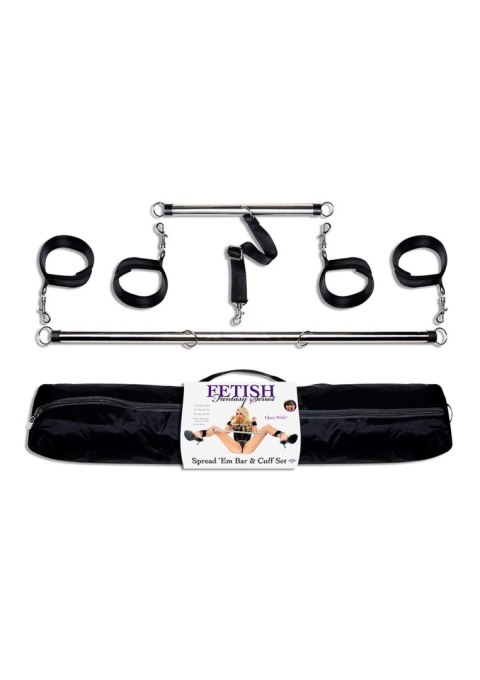 Spread em Bar and Cuff Set Black