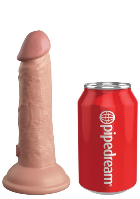 6 Inch 2Density Silicone Cock Light skin tone