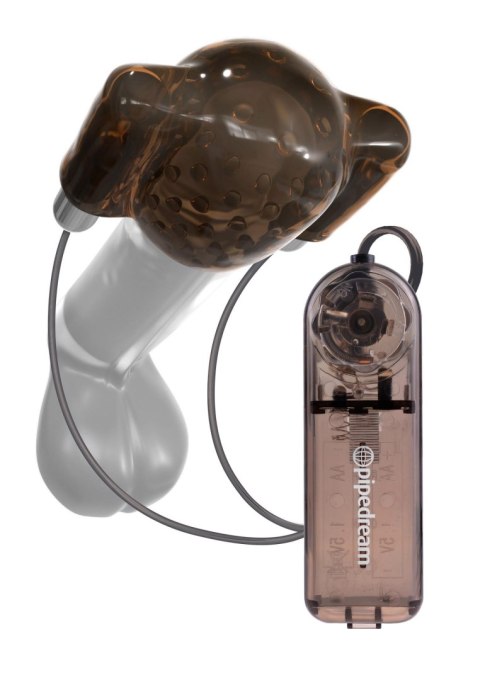 Dual Vibrating Head Teaser Transparent