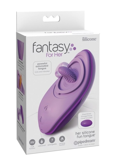 Her Silicone Fun Tongue Purple