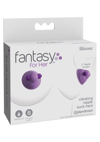 Vibrating Nipple Suck-Hers Purple