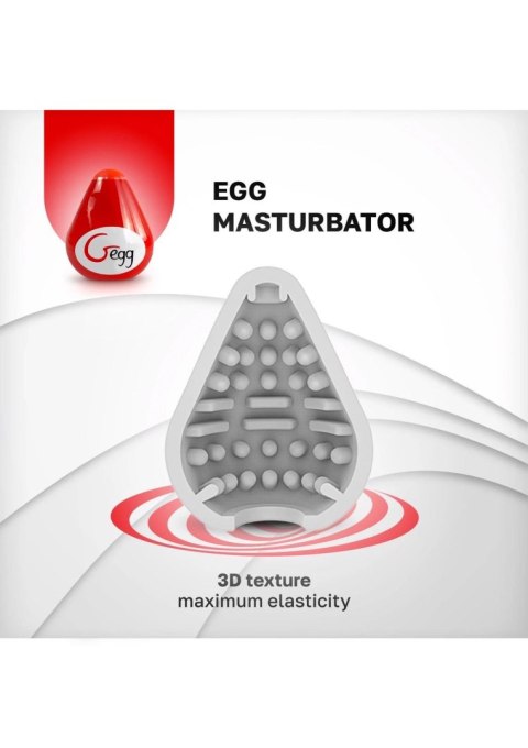 G-Egg Masturbator Red