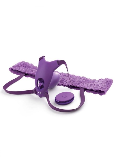 G-Spot Butterfly Strap-On Purple