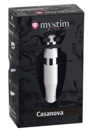 Mystim Casanova Unisex Dildo White