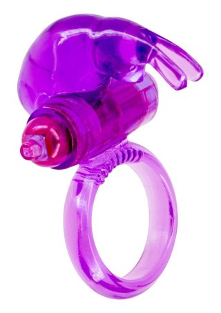 Rabbit Vibrating Cockring Purple