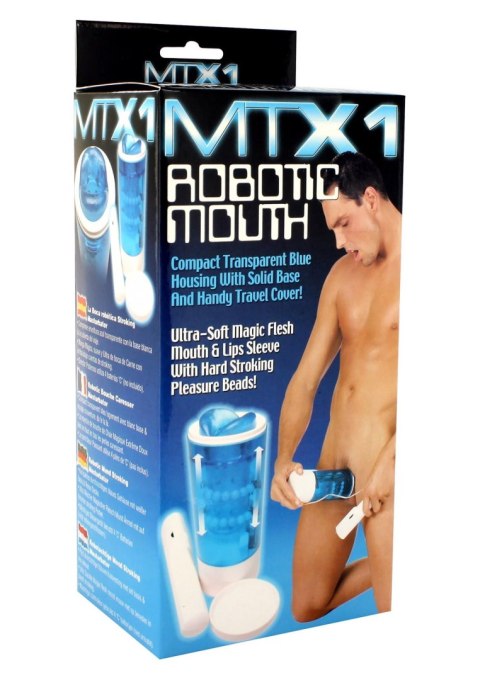 Robotic Mouth Masturbator Blue