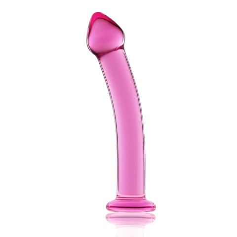 7.5"" Glass Romance Pink