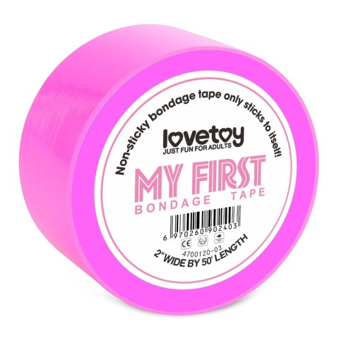 My First Non Sticky Bondage Tape Fuchsia