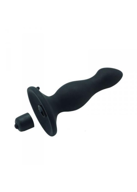 Plug/vibr-BUTT PLUG WITH SUCTION CUP