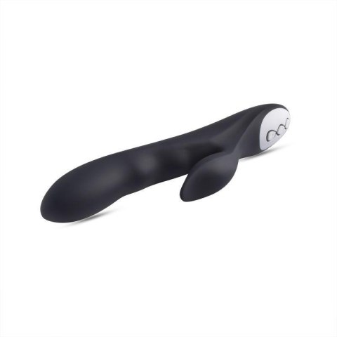 Vibratore G-spot e stimolatore clitorideo Black