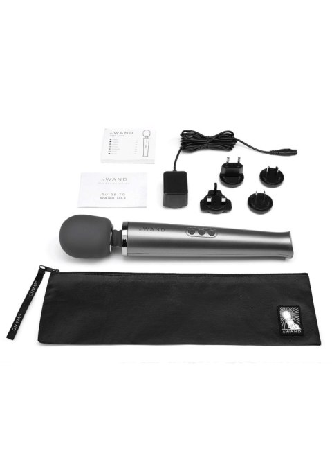 Le Wand Rechargeable Massager Grey