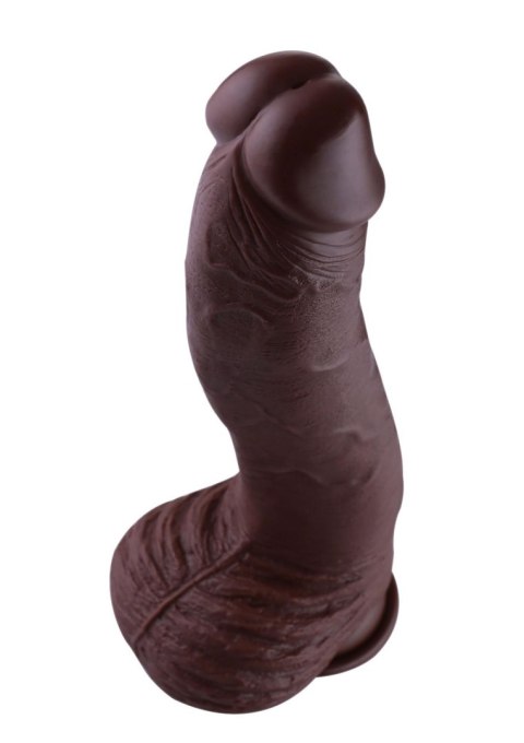 Hismith KlicLok Dildo 32 cm Brown skin tone