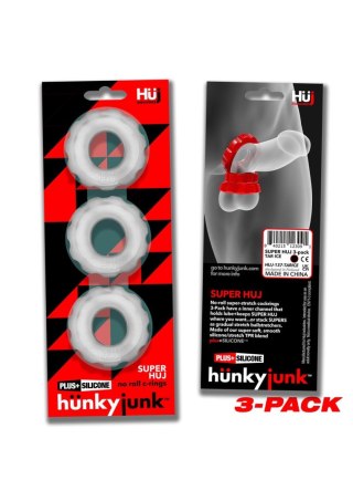 Super Huj C-Ring 3-pack White