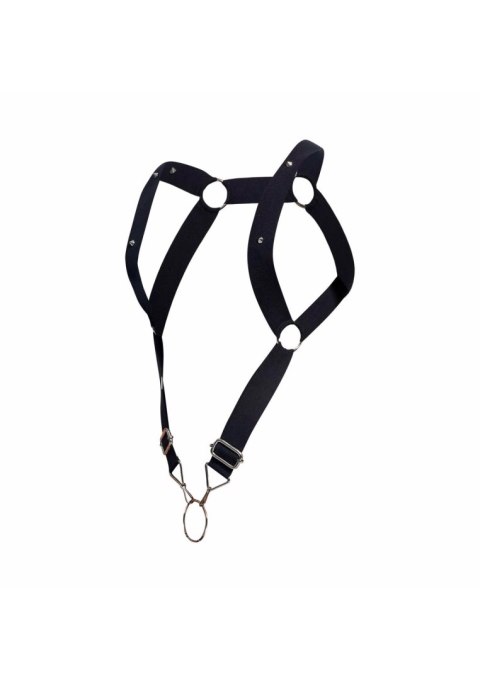 DNGEON Straigh Back Harness Black