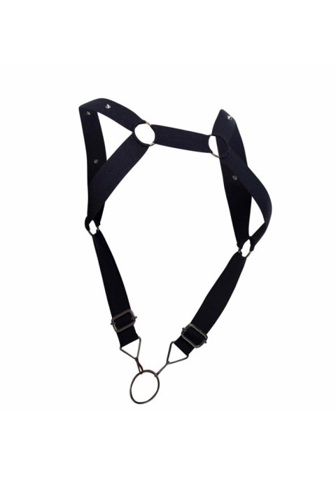 DNGEON Straigh Back Harness Black