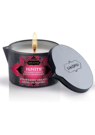 Ignite Massage Candle 170gr Strawberry