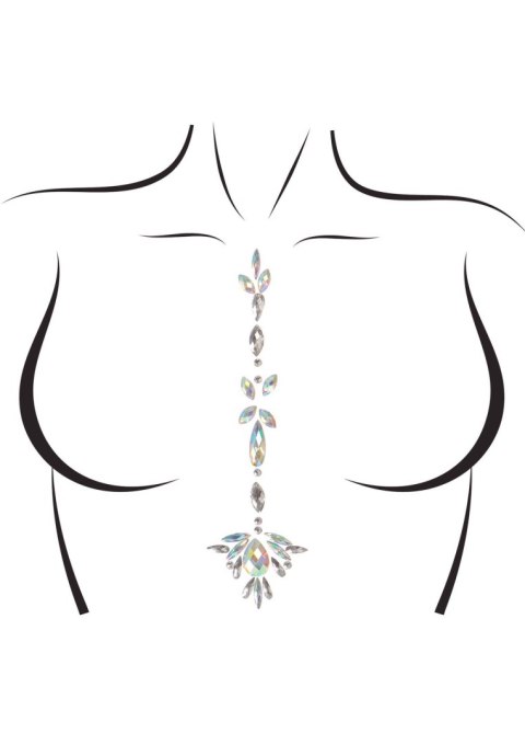 Jade body jewels sticker Transparent