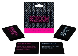 BEDROOM COMMANDS CARD GAME