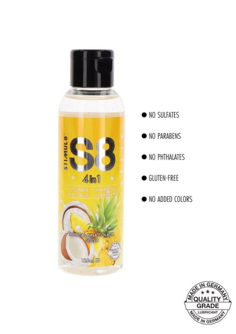 S8 4-in-1 Dessert Lube 125ml Pineapple