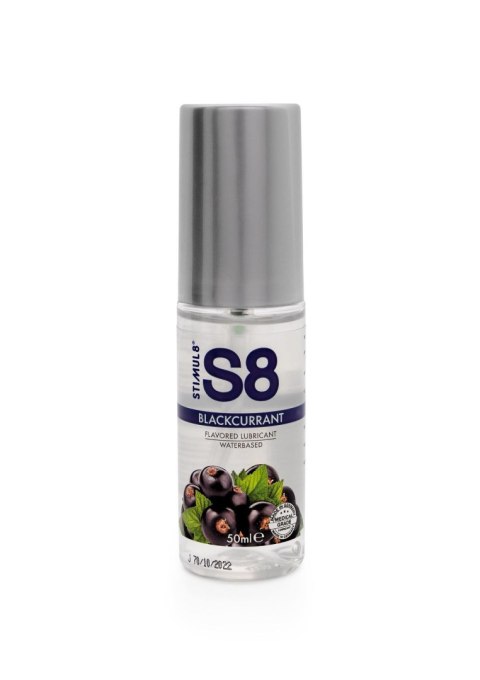 S8 WB Flavored Lube 50ml Blackcurrant