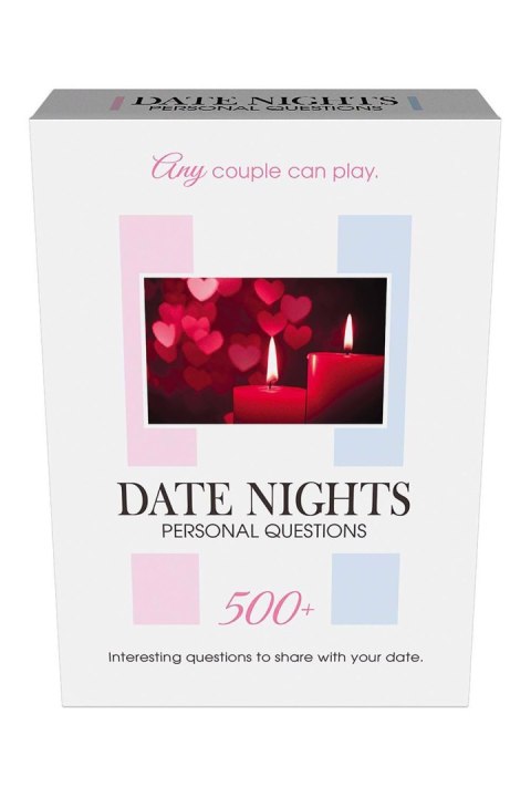 DATE NIGHTS - PERSONAL QUESTIONS