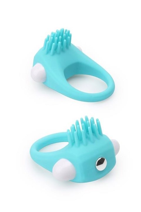 RINGS OF LOVE SILICONE STIMU RING BLUE