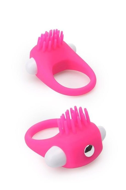 RINGS OF LOVE SILICONE STIMU RING PINK