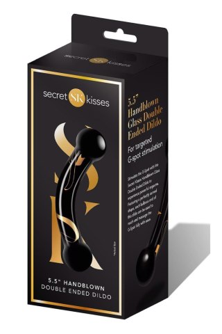 SECRET KISSES 5.5" HANDBLOWN DOUBLE ENDED DILDO