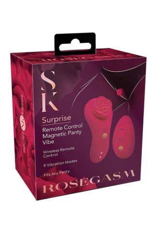 SECRET KISSES ROSEGASM ROSE SURPRISE PANTY VIBE