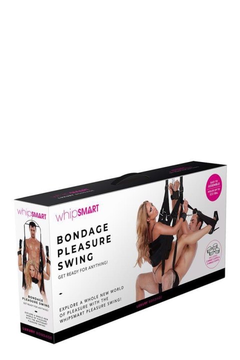 WHIPSMART BONDAGE PLEASURE SWING BLACK