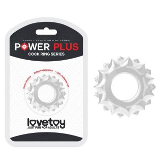 POWER PLUS Cockring Clear