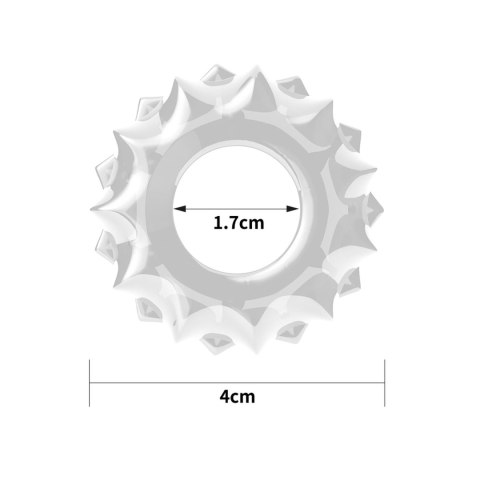 POWER PLUS Cockring Clear