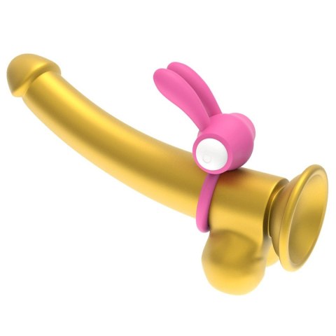 Power Clit Silicone Cockring Pink