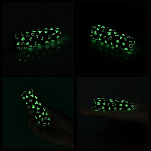 Rechargeable Glow-in-the-dark Heart Massager