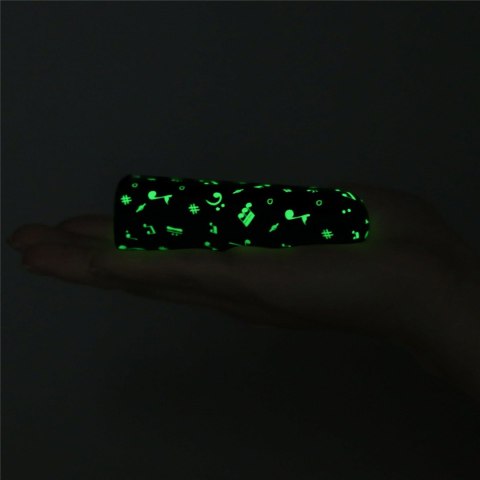 Rechargeable Glow-in-the-dark Music Massager