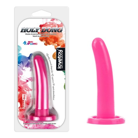 Silicone Holy Dong Small Pink