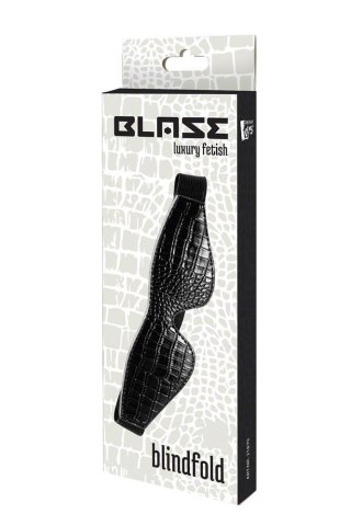 BLAZE BLINDFOLD CROCO BLACK