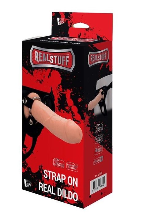 REALSTUFF STRAP ON REAL DILDO