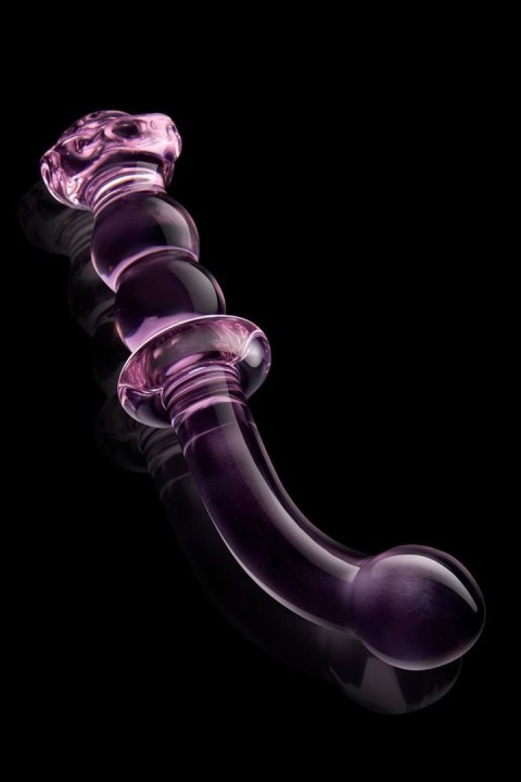 GLAZE GLASS ROSEBUD G-SPOT DILDO