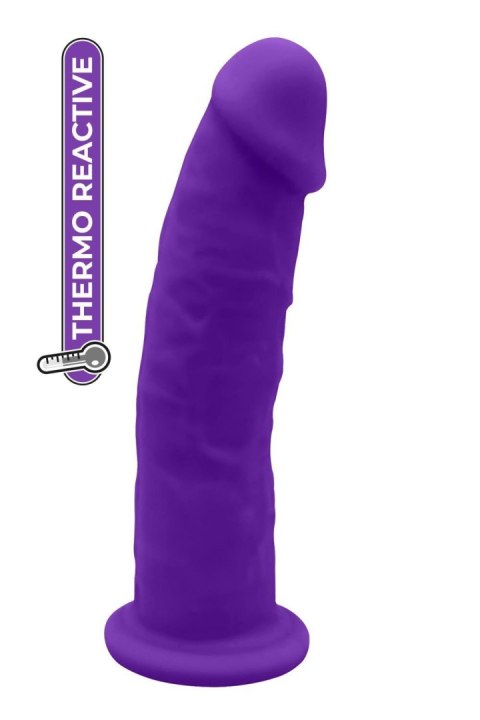 REAL LOVE DILDO 7.5INCH PURPLE