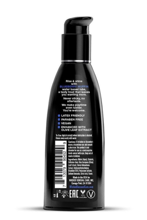 WICKED AQUA BLUEBERRY MUFFIN LUBE 60ML