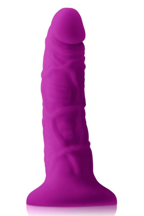 COLOURS PLEASURES THIN 5" DILDO PURPLE